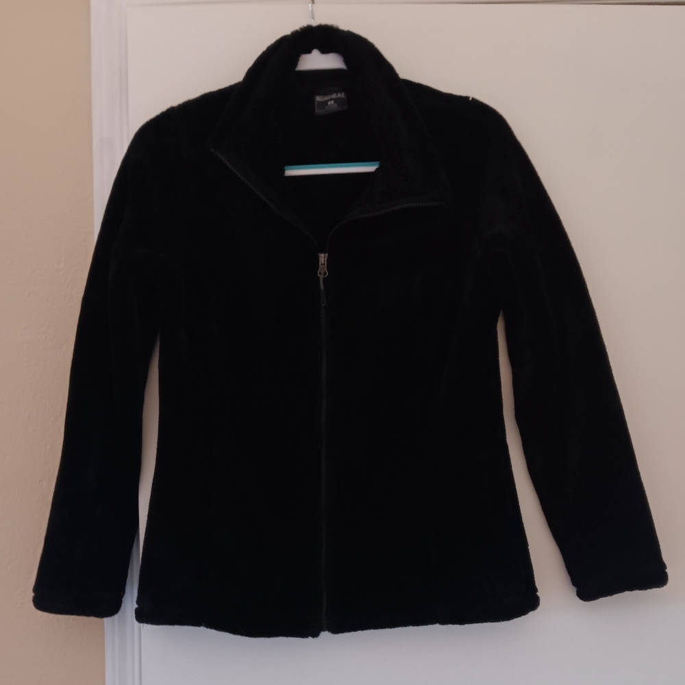 Black Fleece Jacket by 32° HEAT